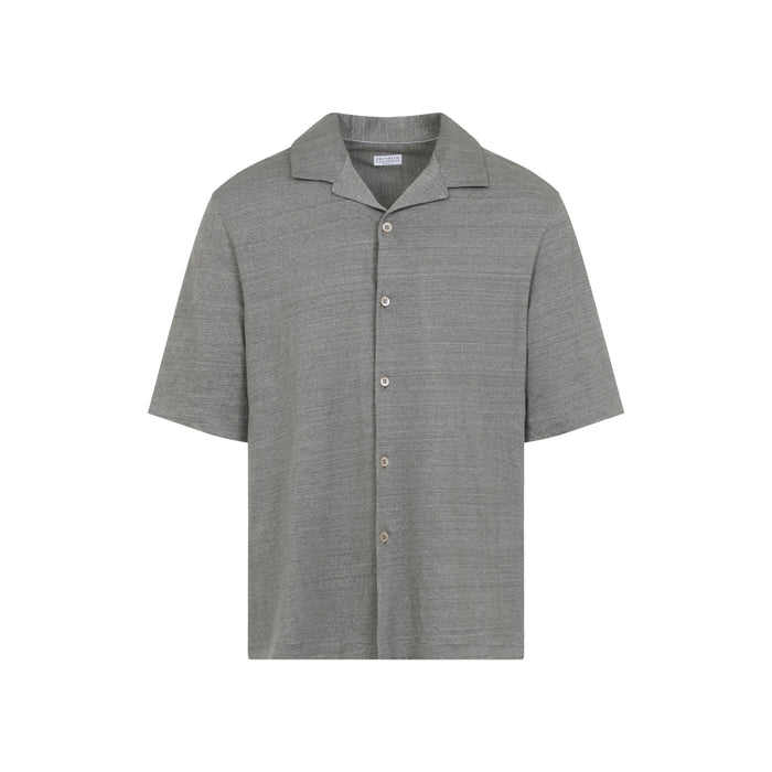 Brunello Cucinelli Green Cotton Shirt