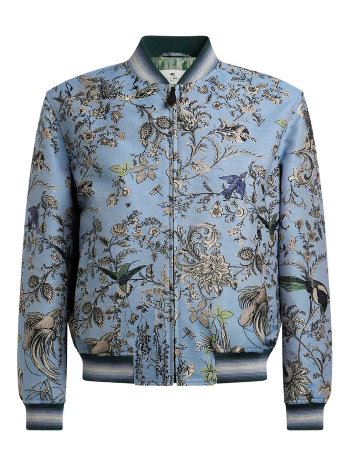 Etro Cotton Polyester Classic Bomber