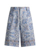 Etro Linen Cotton Shorts