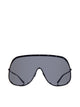 Rick Owens Sunglasses Shield Blk
