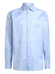 Etro Cotton Shirt With Paisley Jacquard