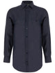 Etro Linen Shirt With Pegaso Embroidery