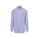 Etro Bicolour Roma Logo Shirt