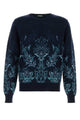 Etro Men Blue Wool Sweater