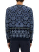 Etro Blue Cotton Sweaters