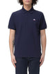 Etro Blue Roma Plain Cotton Polo