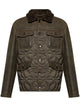 Etro Green Quilted Jacket With Pockets