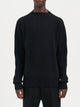 Rick Owens Fisherman Round Neck Black Sweater