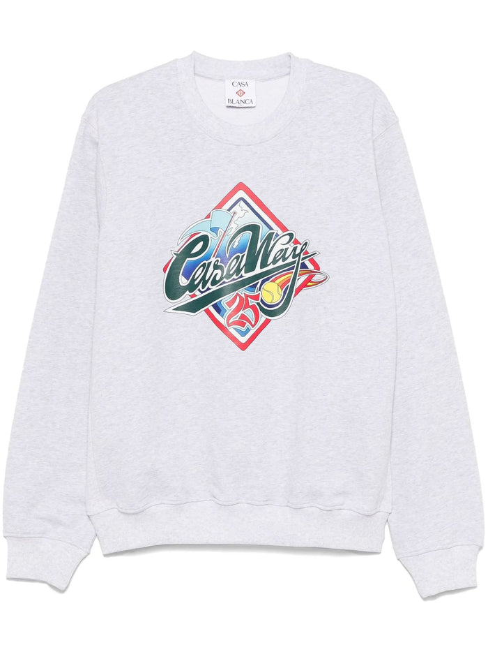 Casablanca Casa Way Skate Printed Sweatshirt