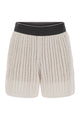Brunello Cucinelli Cotton Net Knit Shorts