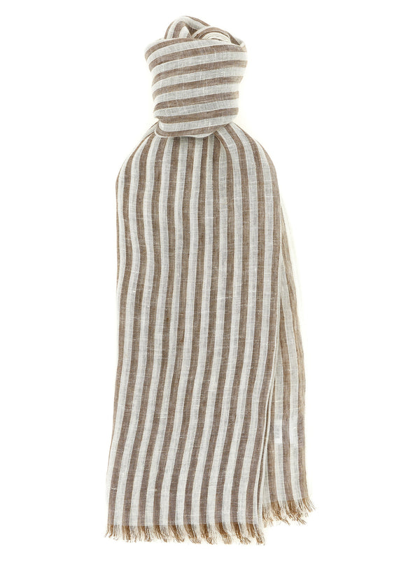 Brunello Cucinelli 'Sparkling' Linen Scarf