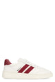 Bally White Leather Rebby Sneakers
