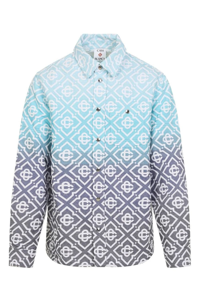Casablanca Shirt Ls Boucle Jacquard