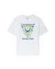 Casablanca Tshirt Bright White Jersey