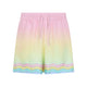 Casablanca Multicolor Silk For The Love Of Dance Silk Shorts