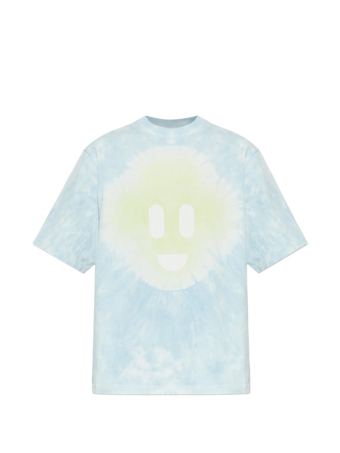 Casablanca Tie Dye Smiley Blue Organic