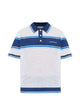 Casablanca Mesh Stripe Polo