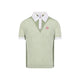 Casablanca Green Wool Vertical Stripe Polo Shirt