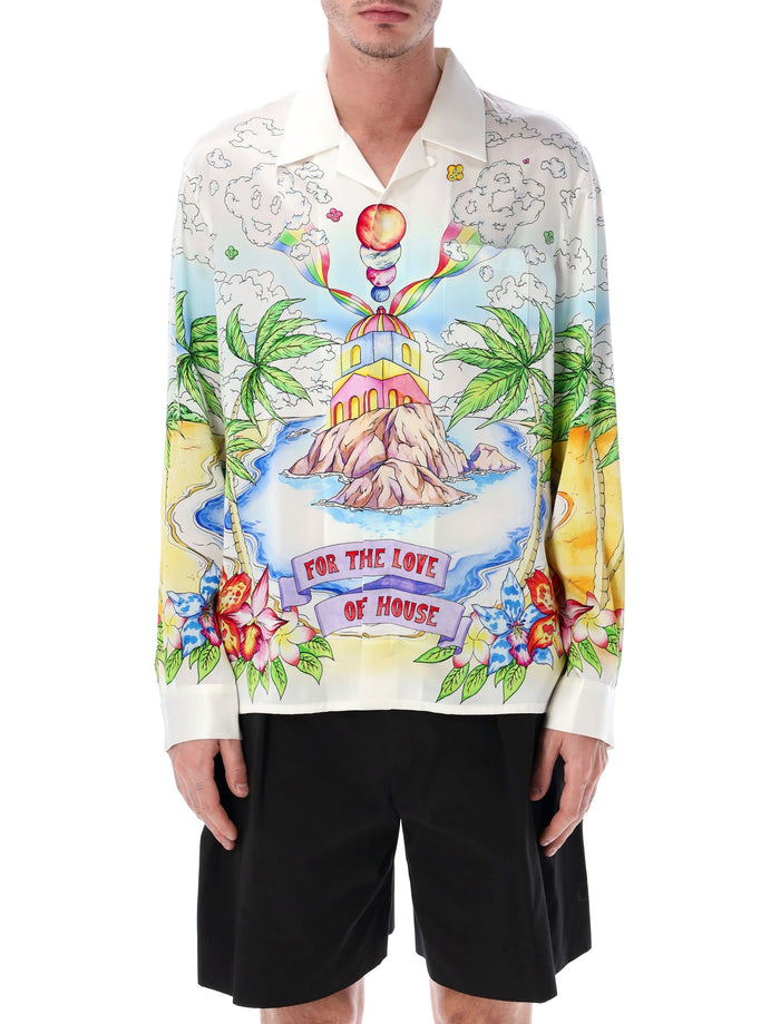 Casablanca Better Days Silk Shirt