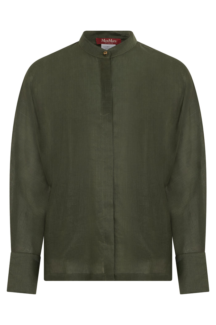 Max Mara Studio Shirt With Korean Collar