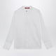 Max Mara Studio Baldili Ramie Canvas Shirt In White