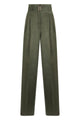Max Mara Studio High-Waisted Pants With Belt