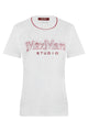 Max Mara Studio Cotton T-Shirt With Logo