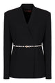 Max Mara Studio Single-Breasted Blazer With Belt