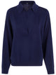 Seventy Wool Cashmere Blend Polo Neck Sweater