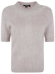 Seventy Cashmere Short Sleeves Round Neck Sweater