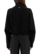 Michael Michael Kors Black Merino Wool Sweater