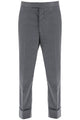 Thom Browne Fit 1 Gg Backstrap Trouser In Typewriter Cloth