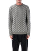 Marine Serre Marine Serre Moon Jacquard Crewneck Sweater