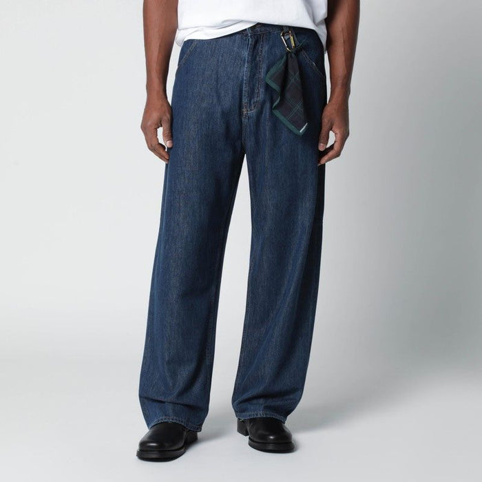Darkpark Indigo Blue Cottonblend Jeans