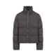 Moncler Rick Owens Mudcolored Zipup Down Jacket