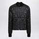 Moncler Rick Owens Black Quilted Zipup Down Jacket