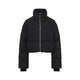 Moncler Rick Owens Black Cropped Cyclopic Jacket