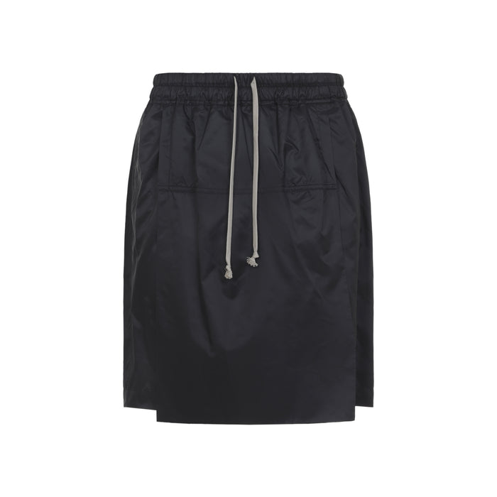 Moncler Rick Owens Nylon Midi Skirt