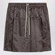 Moncler + Rick Owens Mud-Colored Drawstring Kilt Shorts