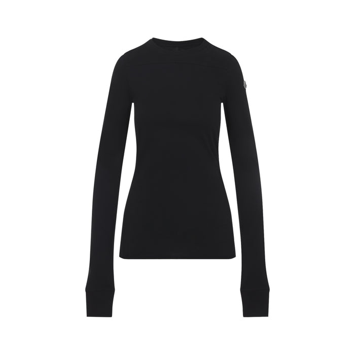 Moncler Rick Owens Cotton Crewneck Sweater