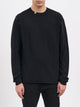 Isabel Benenato Crew Neck Sweater With Contrast Stitching