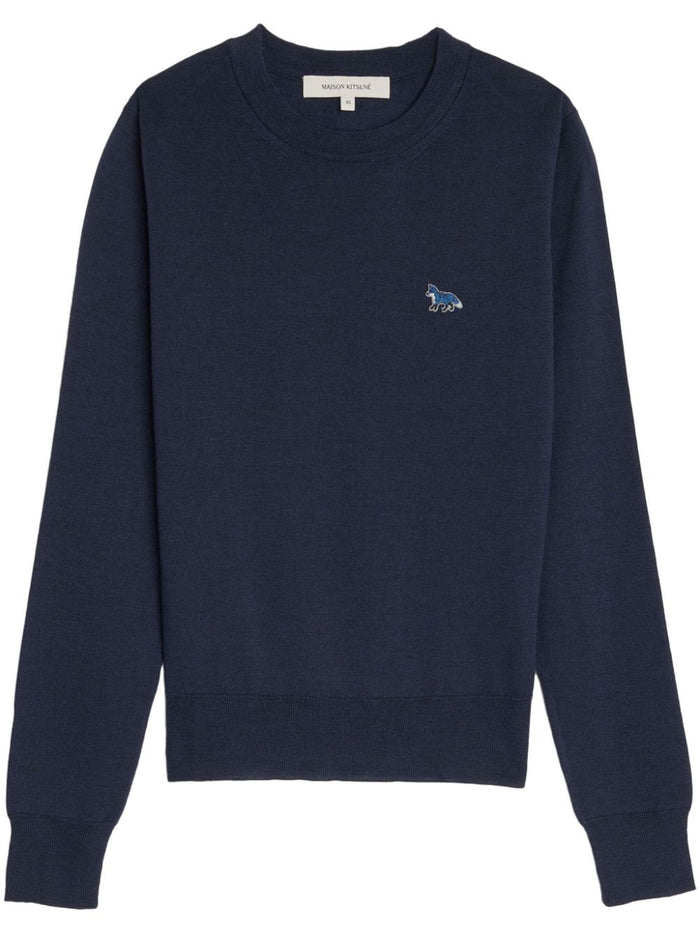 Maison Kitsuné Baby Fox Wool Jumper