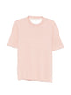 Brunello Cucinelli Salmon Linen Blend T-Shirt