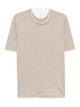 Brunello Cucinelli T-Shirt With Faux-Layering