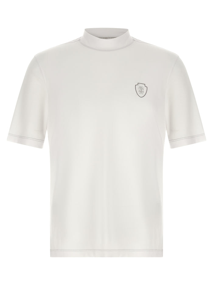Brunello Cucinelli Techno Piquet T-Shirt