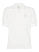 Brunello Cucinelli Piqu Polo Shirt