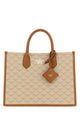 Mcm Printed Canvas Himmel Medium Shopping Bag