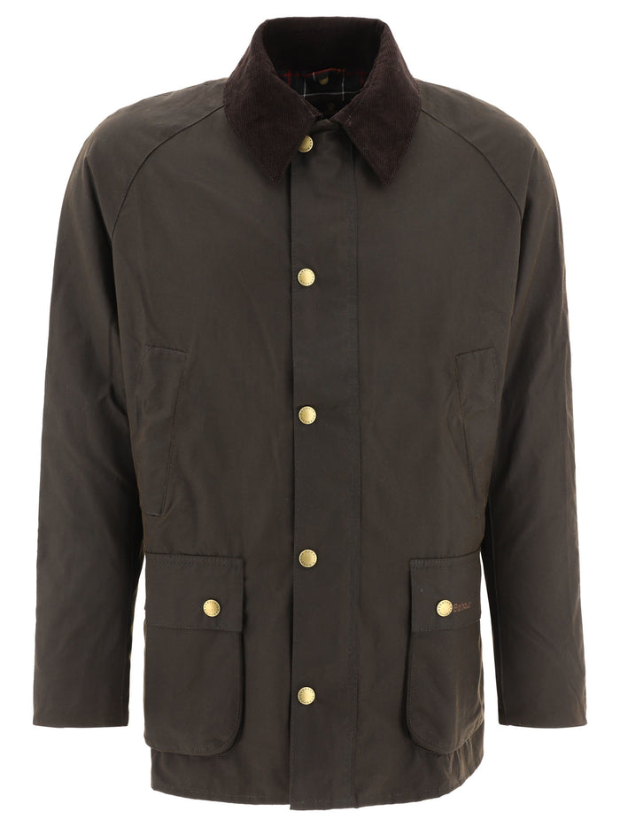 Barbour Green Waxed Cotton Jacket