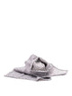 Brunello Cucinelli Grey Silk Scarf