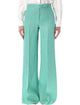 Max Mara Max Mara Chevron Linen Wide-Leg Trousers